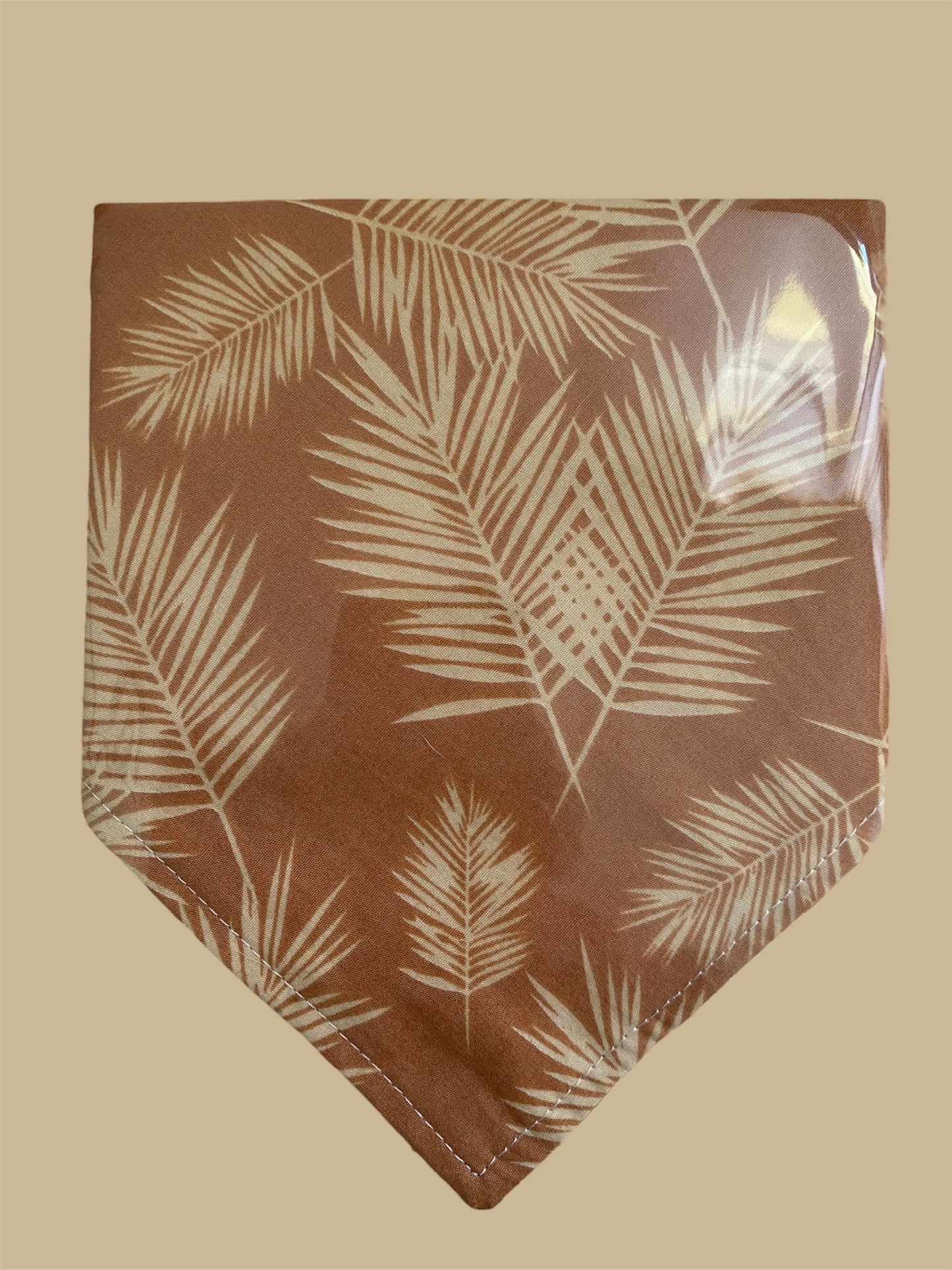 Palms Bandana -Taupe