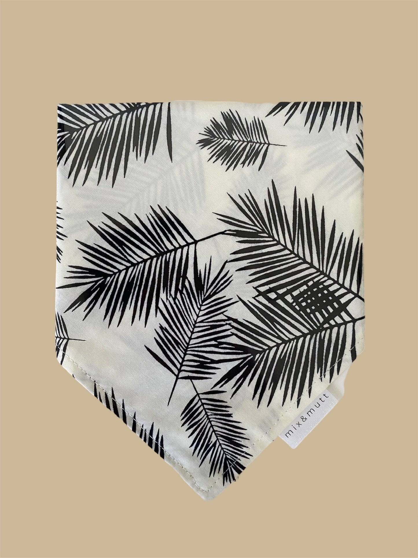 Palms Bandana- White